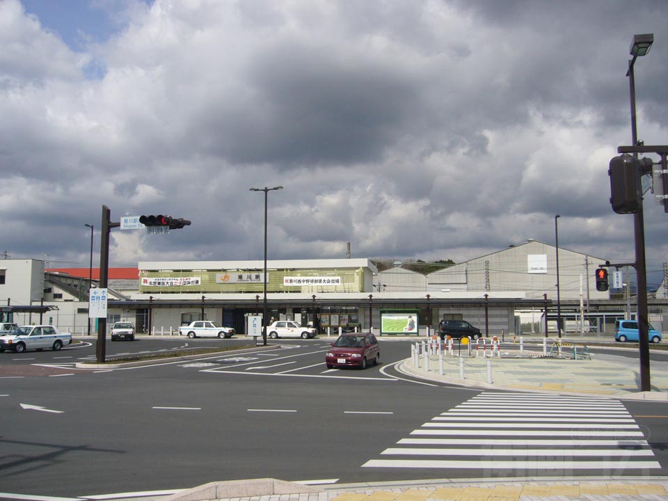 菊川駅前交差点写真画像