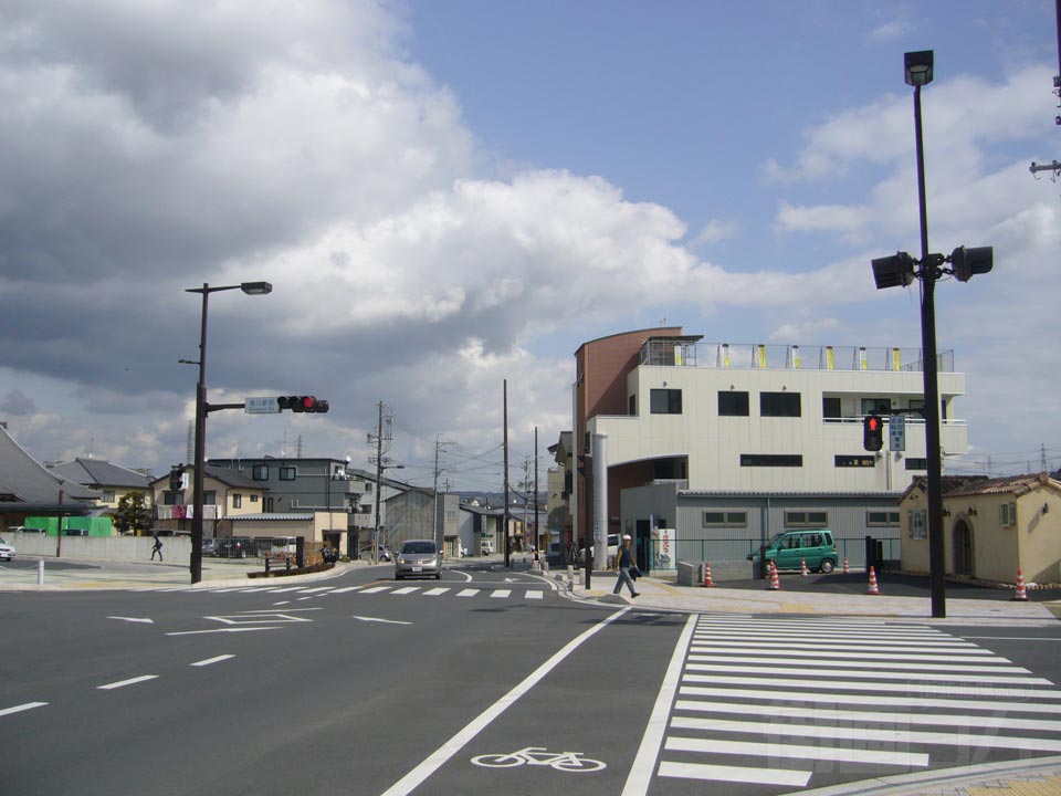 菊川駅前交差点写真画像