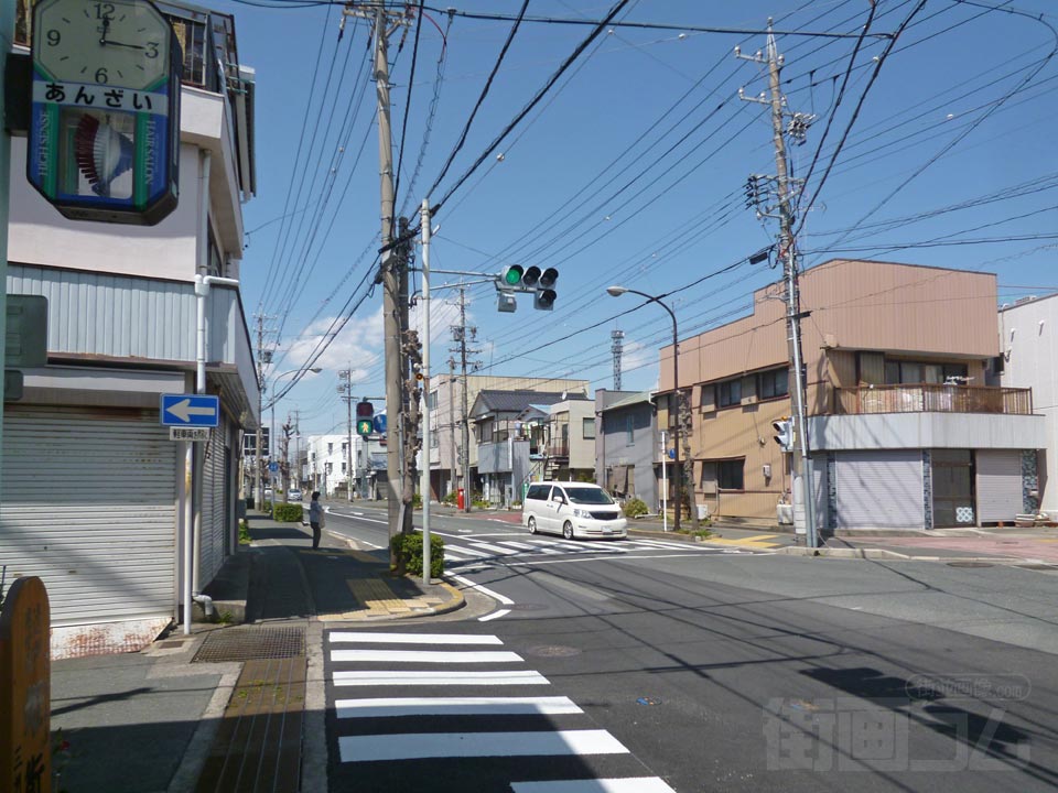 見付宿(旧東海道)