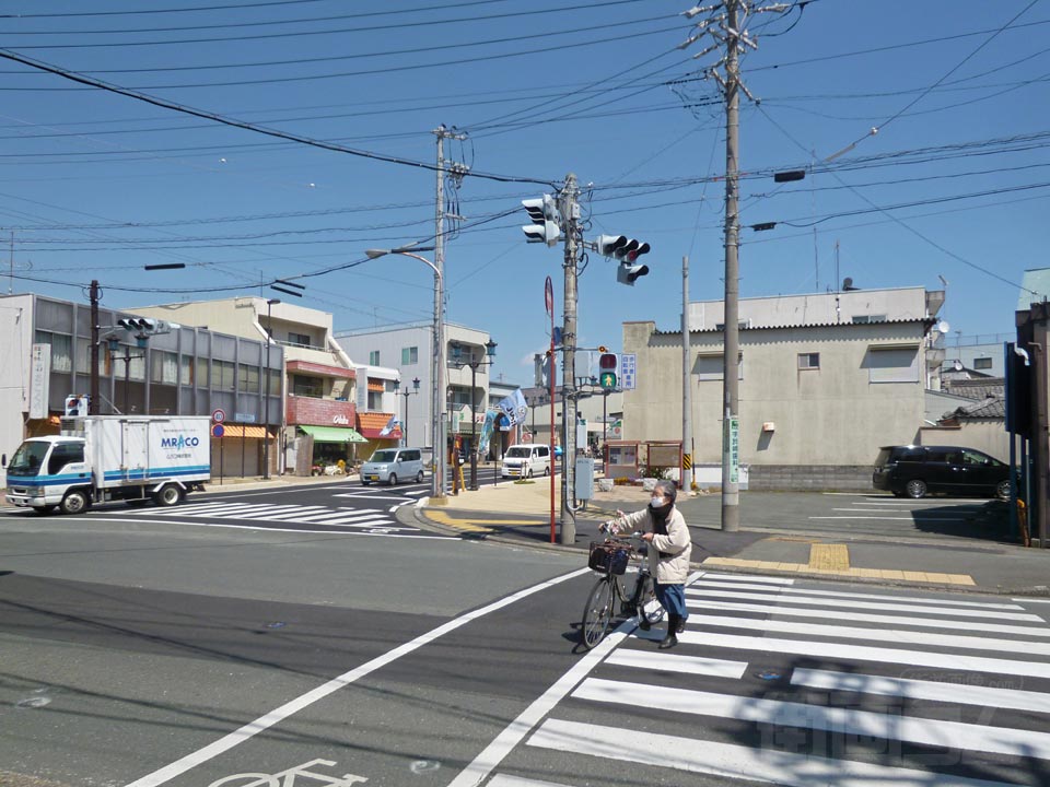 見付宿場通り(旧東海道)