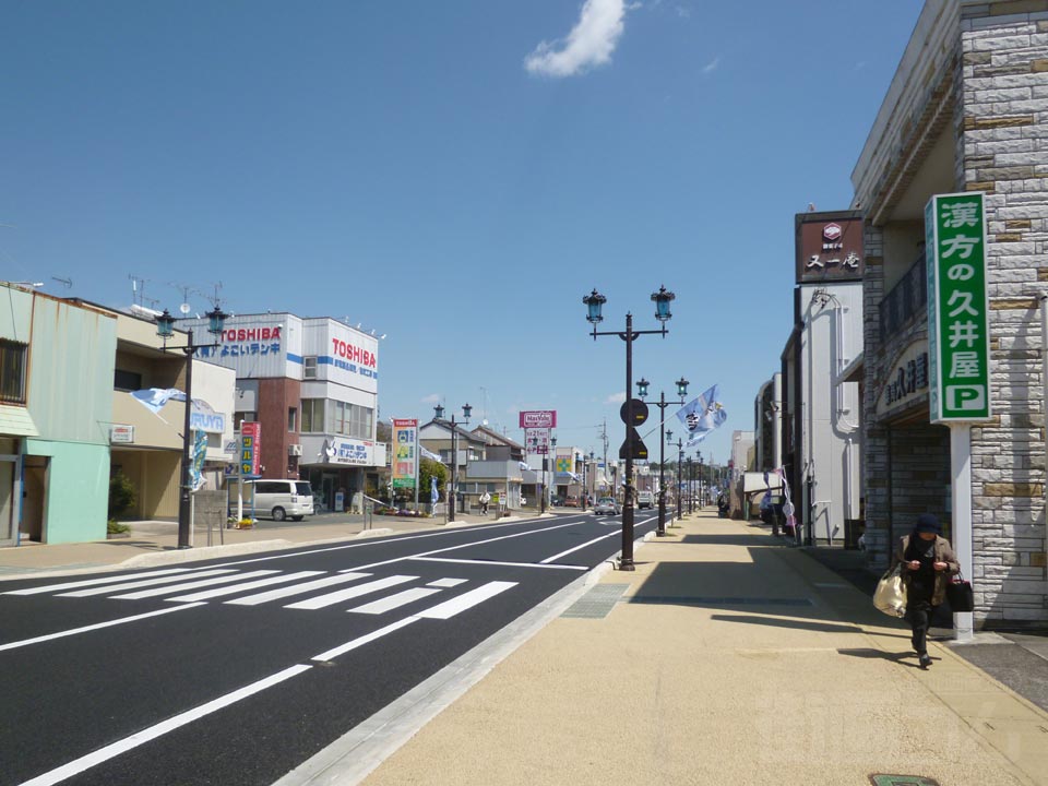 見付宿場通り(旧東海道)