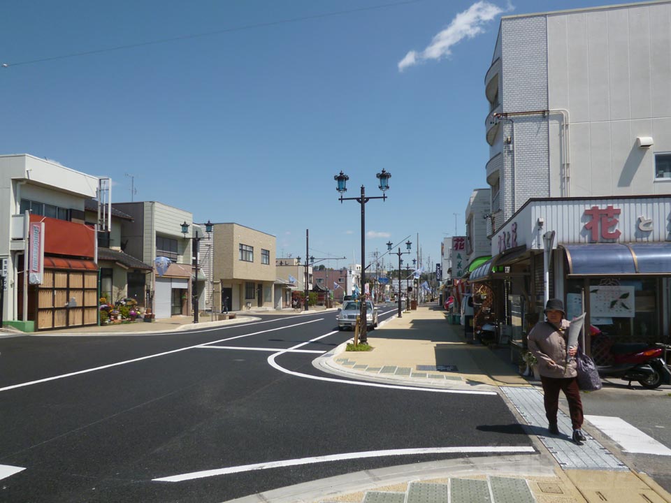 見付宿場通り(旧東海道)