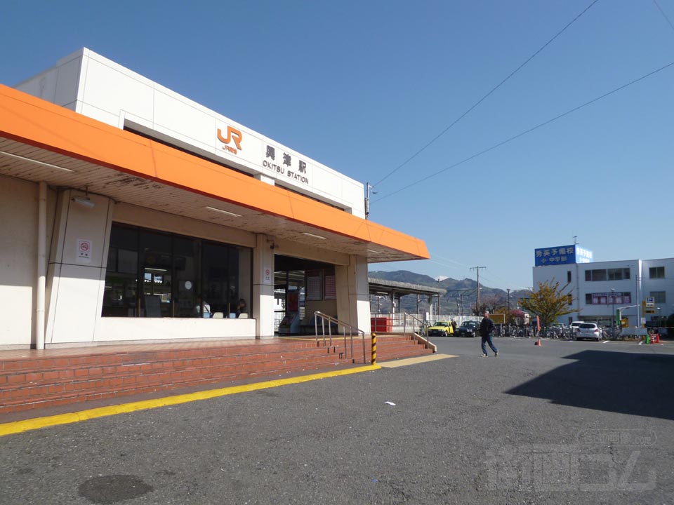 JR興津駅前写真画像