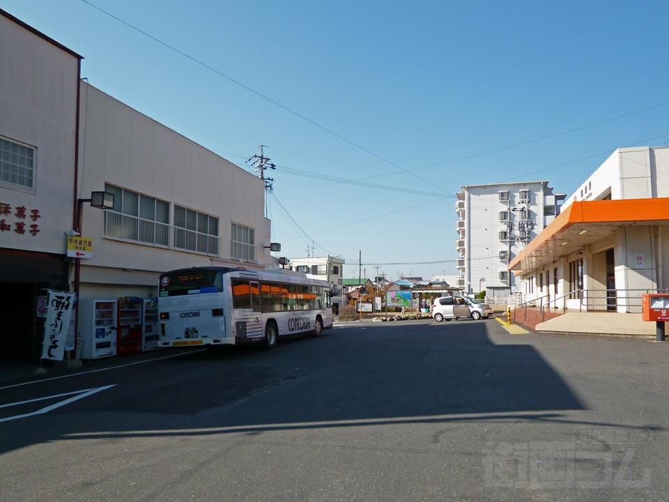 JR興津駅前写真画像