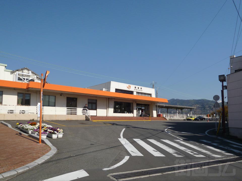 JR興津駅前写真画像