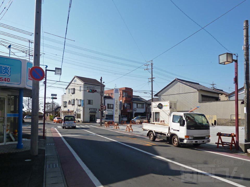 興津駅前通り写真画像