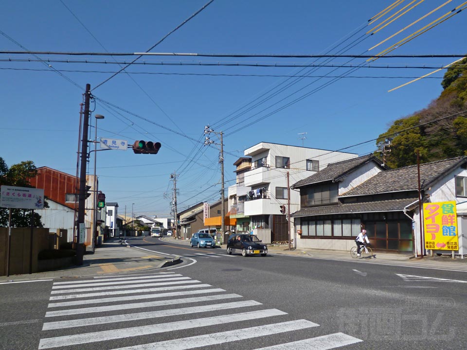 清見寺交差点写真画像