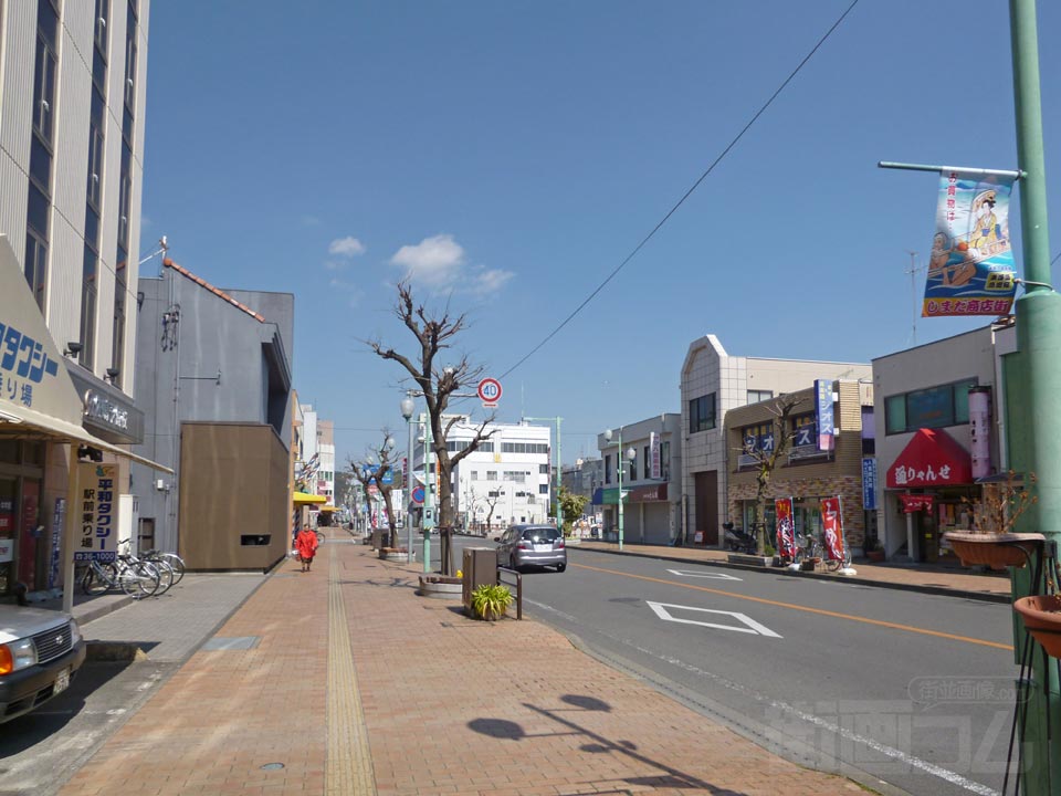 しまだ商店街(県道55号線)写真画像