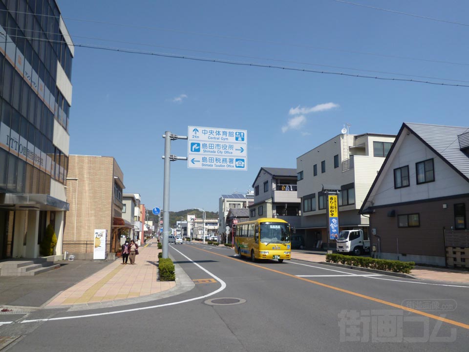 しまだ商店街(県道５５号線)写真画像