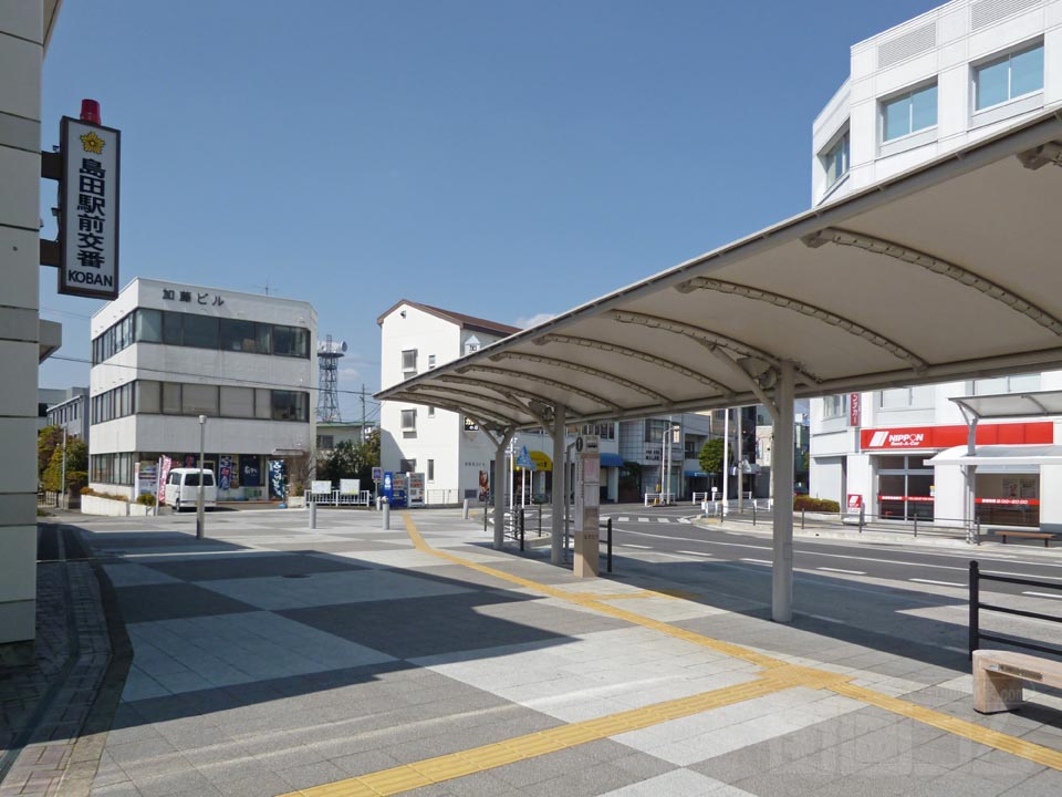 JR島田駅北口前写真画像