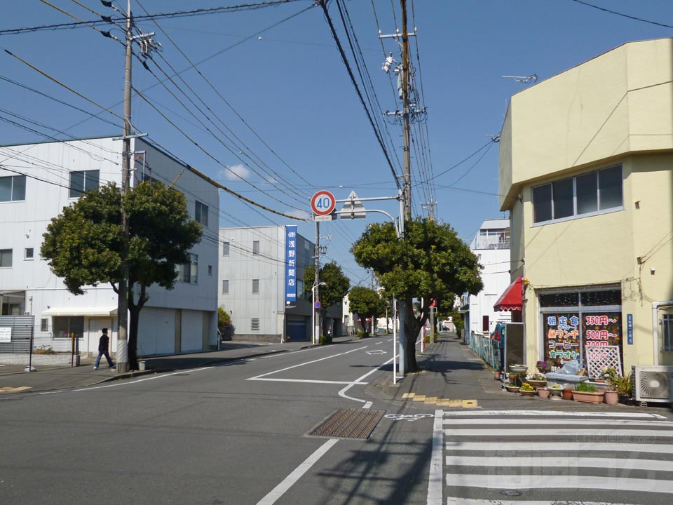 駅西通り写真画像
