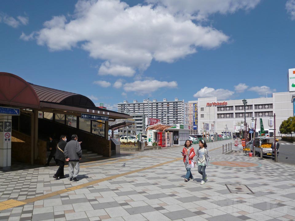 名鉄犬山駅東口前写真画像