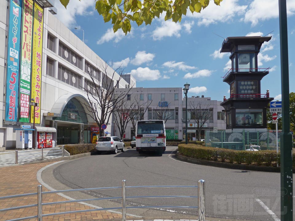 名鉄犬山駅東口前写真画像