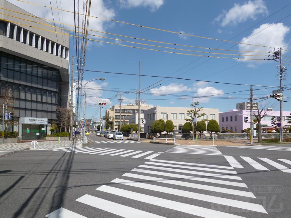 犬山駅東交差点写真画像