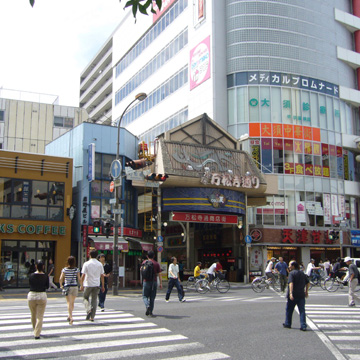 愛知県名古屋市中区上前津駅前・大須周辺写真画像