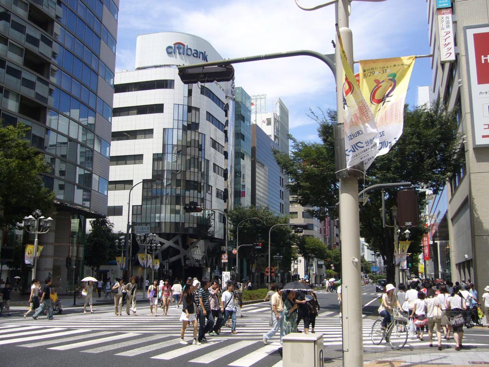 白川通大津交差点