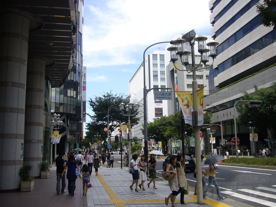 白川通大津交差点