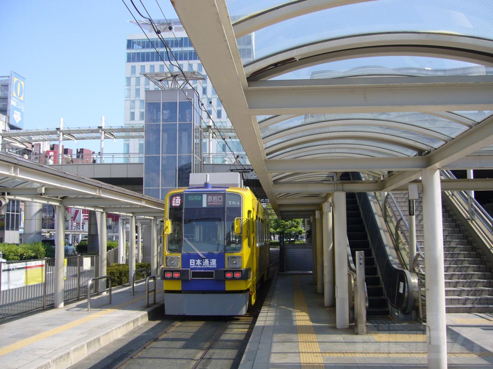 豊橋駅前電停写真画像