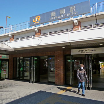 愛知県名古屋市中区鶴舞駅前写真画像
