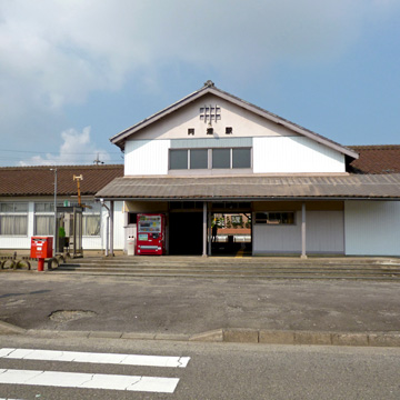 三重県津市阿漕駅前写真画像