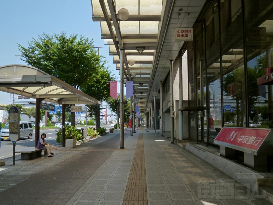岩田橋バス停
