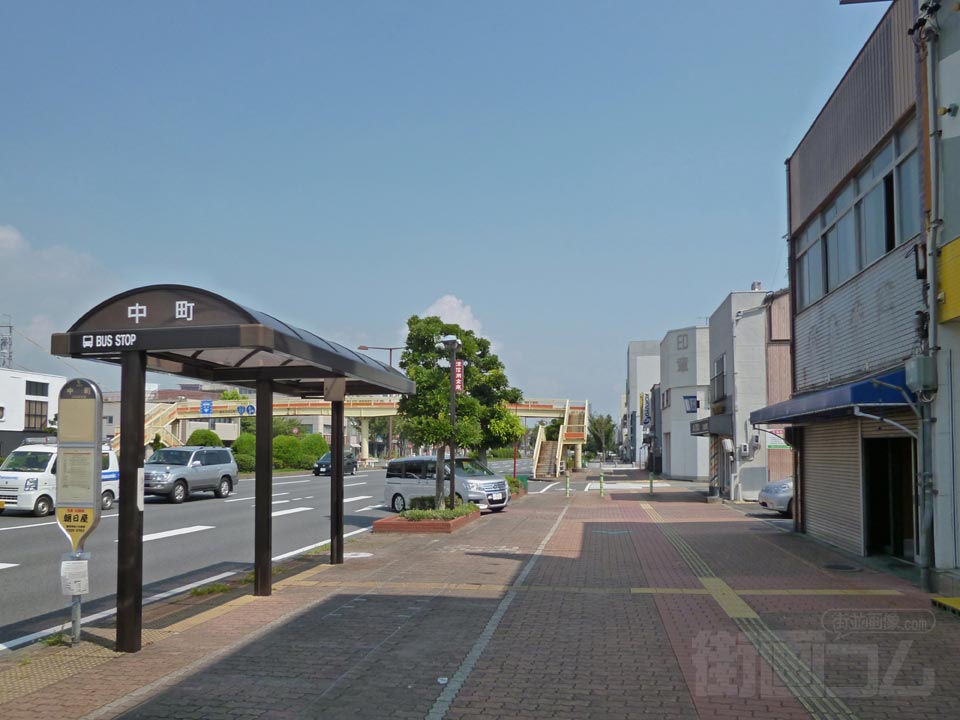 中町バス停