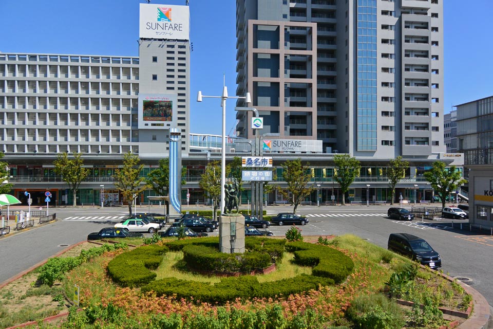 桑名・西桑名駅前|街並み(町並み)写真集【街画コム】