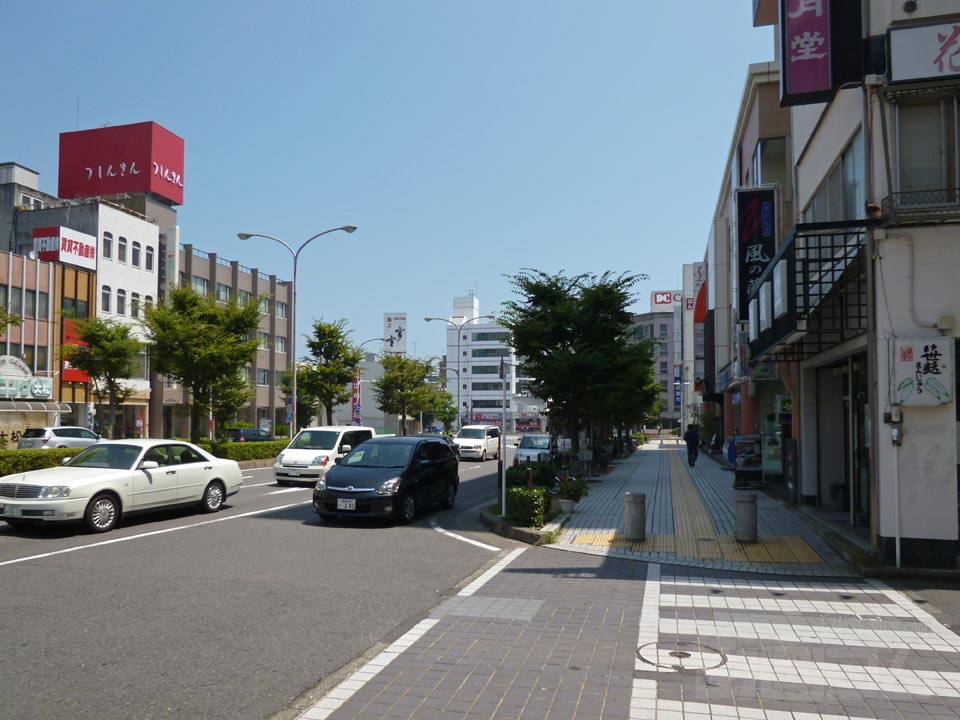 津停車場線(県道19号線)