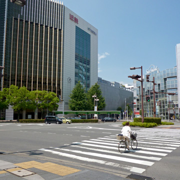 三重県四日市市四日市駅前写真画像