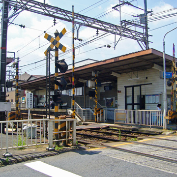 滋賀県大津市粟津駅前写真画像