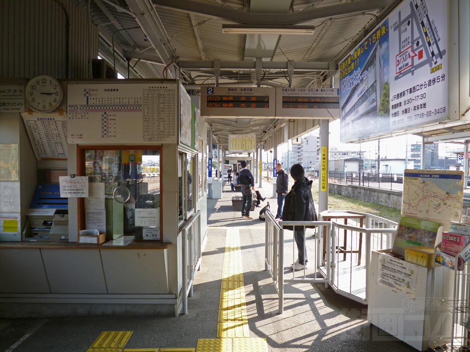 近江鉄道彦根駅改札口