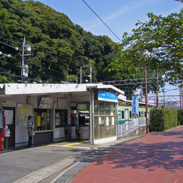 滋賀県大津市石山寺駅前写真画像