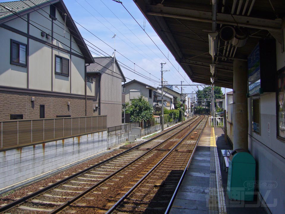 京阪中ノ庄駅ホーム写真画像