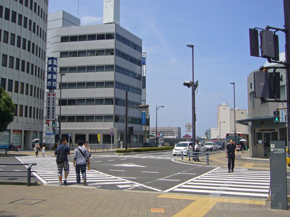 大津駅前交差点