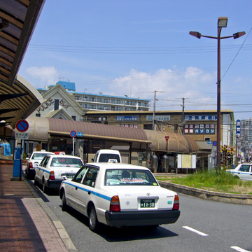 滋賀県大津市膳所駅前写真画像