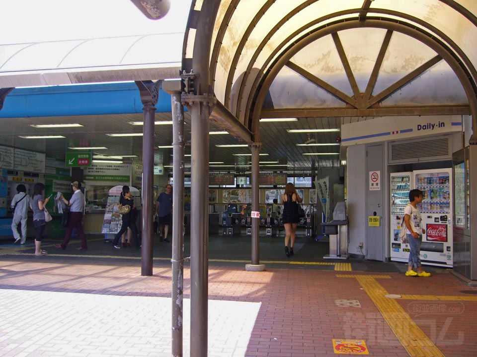 JR膳所駅北側