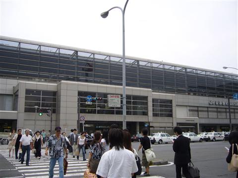 JR・近鉄京都駅八条口写真画像