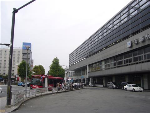JR・近鉄京都駅八条口写真画像
