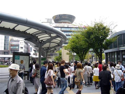 JR京都駅前烏丸口写真画像