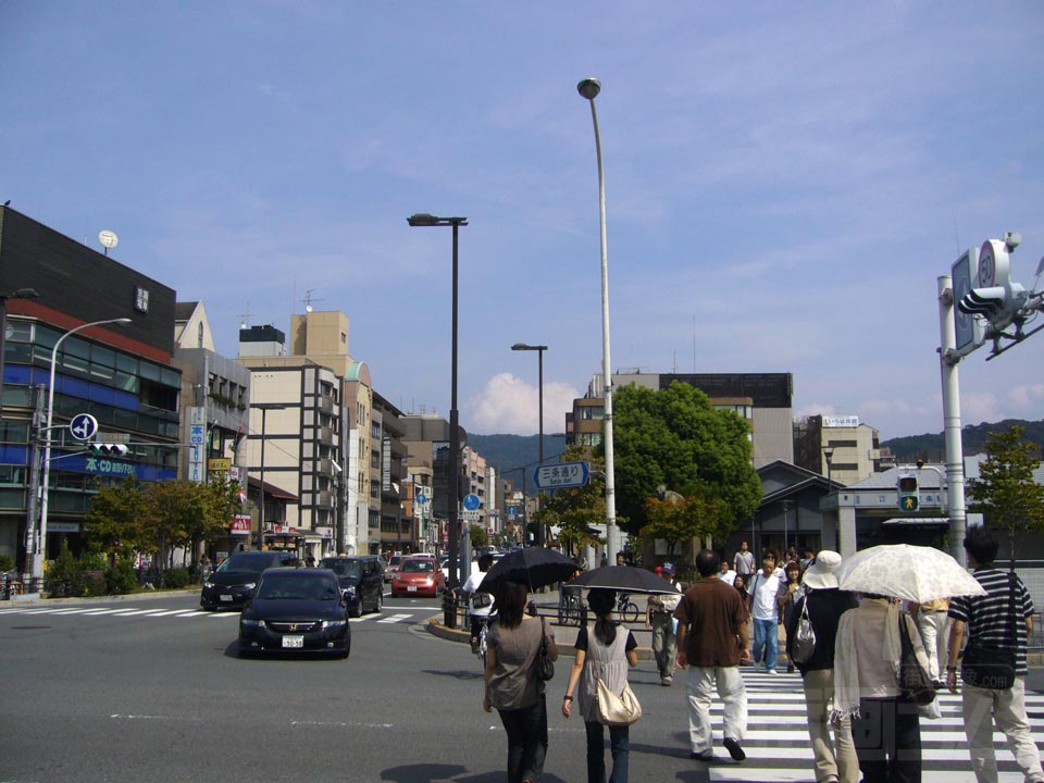 三条大橋交差点写真画像