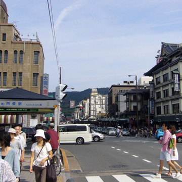 京都府京都市東山区四条駅前・祇園周辺写真画像