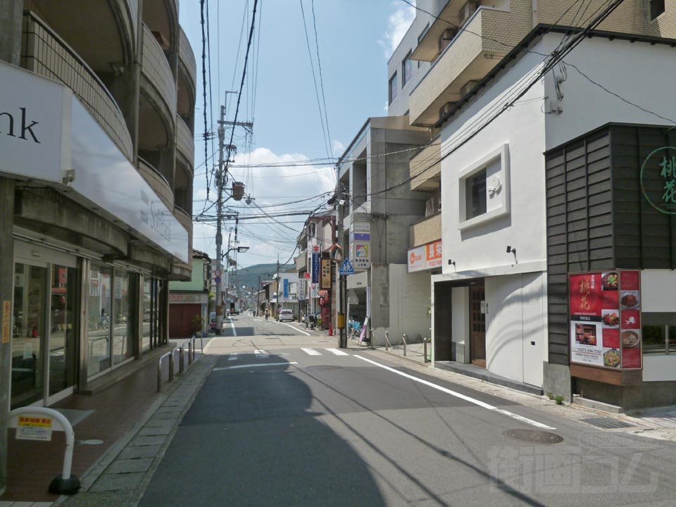 旧東海道(旧三条通り)