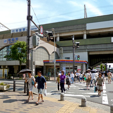 大阪府東大阪市布施駅前写真画像