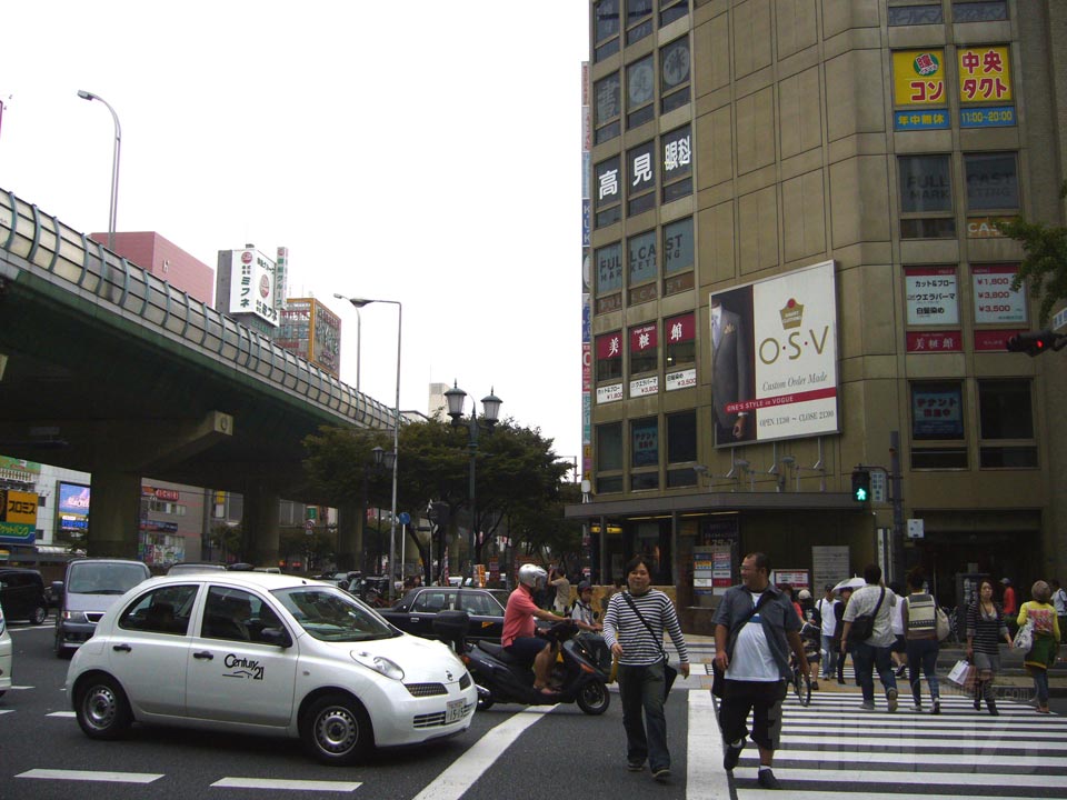 難波交差点