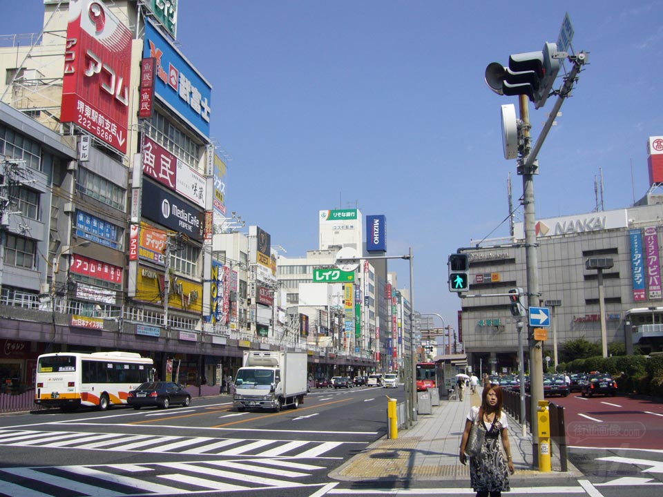 堺東駅南口交差点