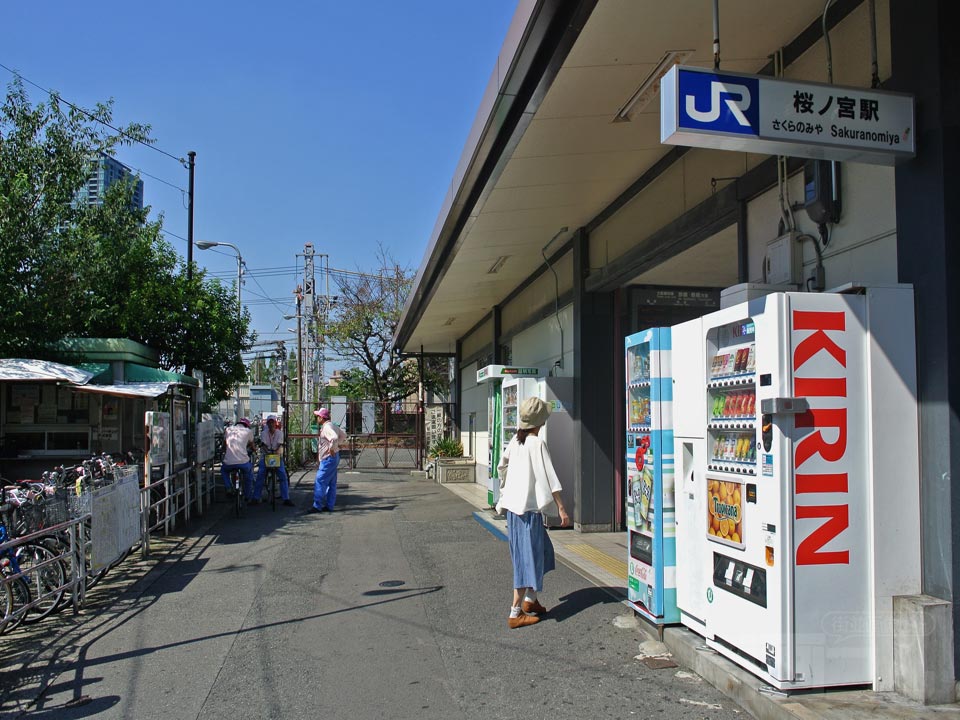 JR桜ノ宮駅西口前