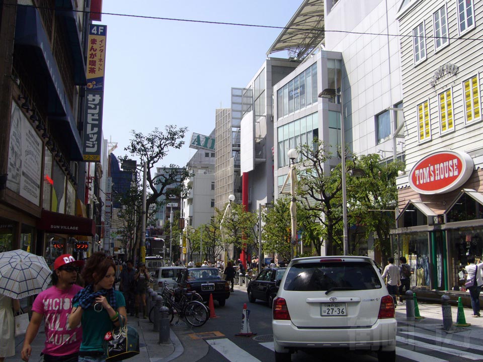 アメリカ村(周防町筋)