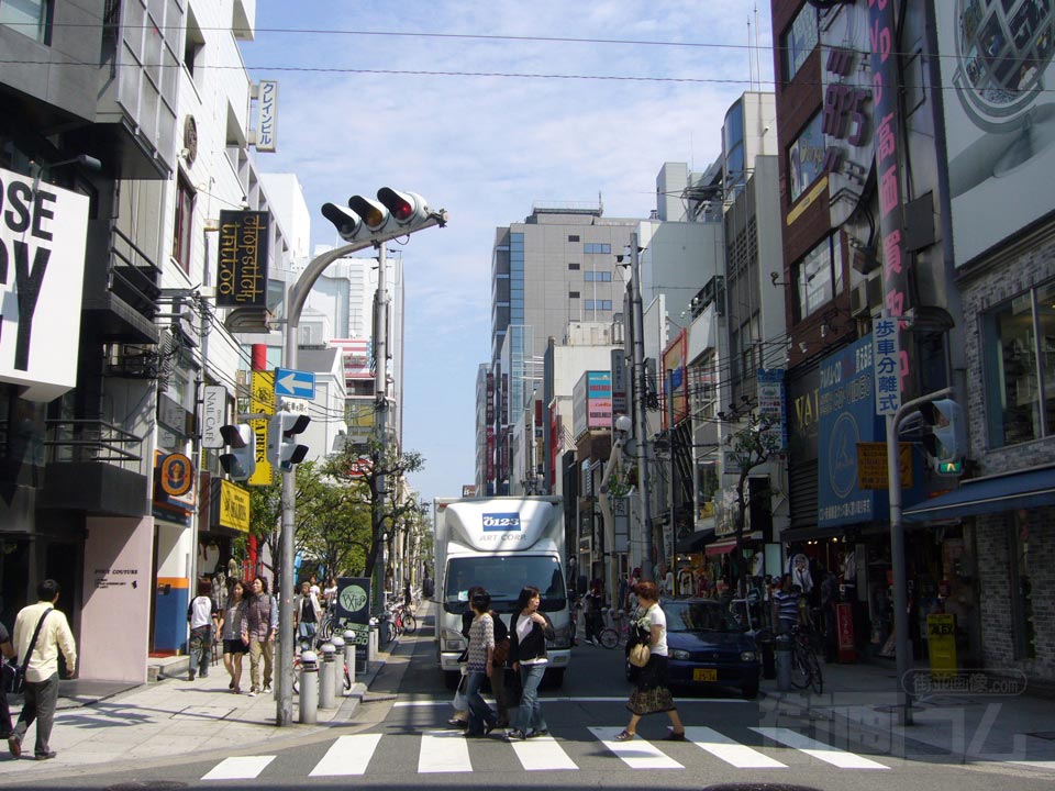 アメリカ村(周防町筋)