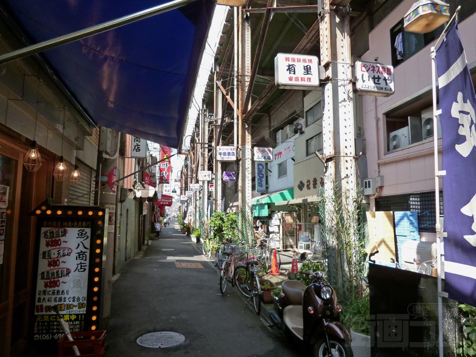 鶴橋駅前商店街写真画像