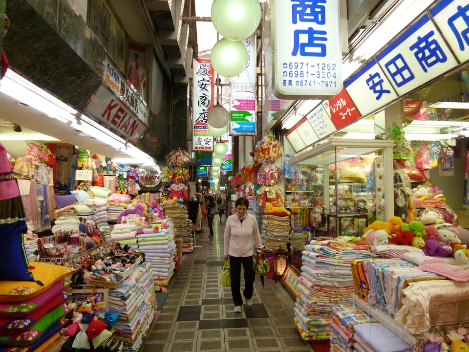 鶴橋商店街７班通り写真画像